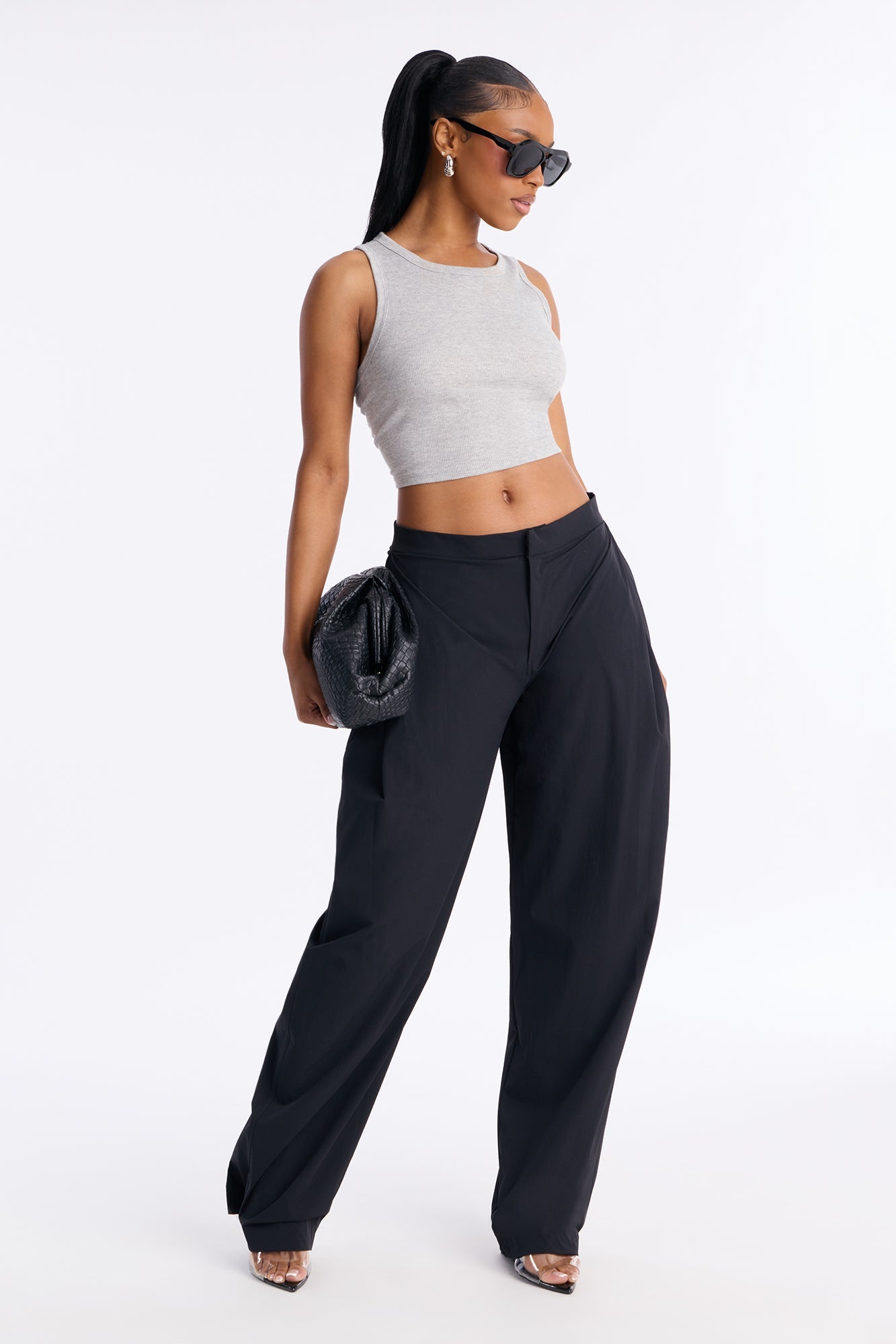 Easy Days Barell Windbreaker Pants - Black