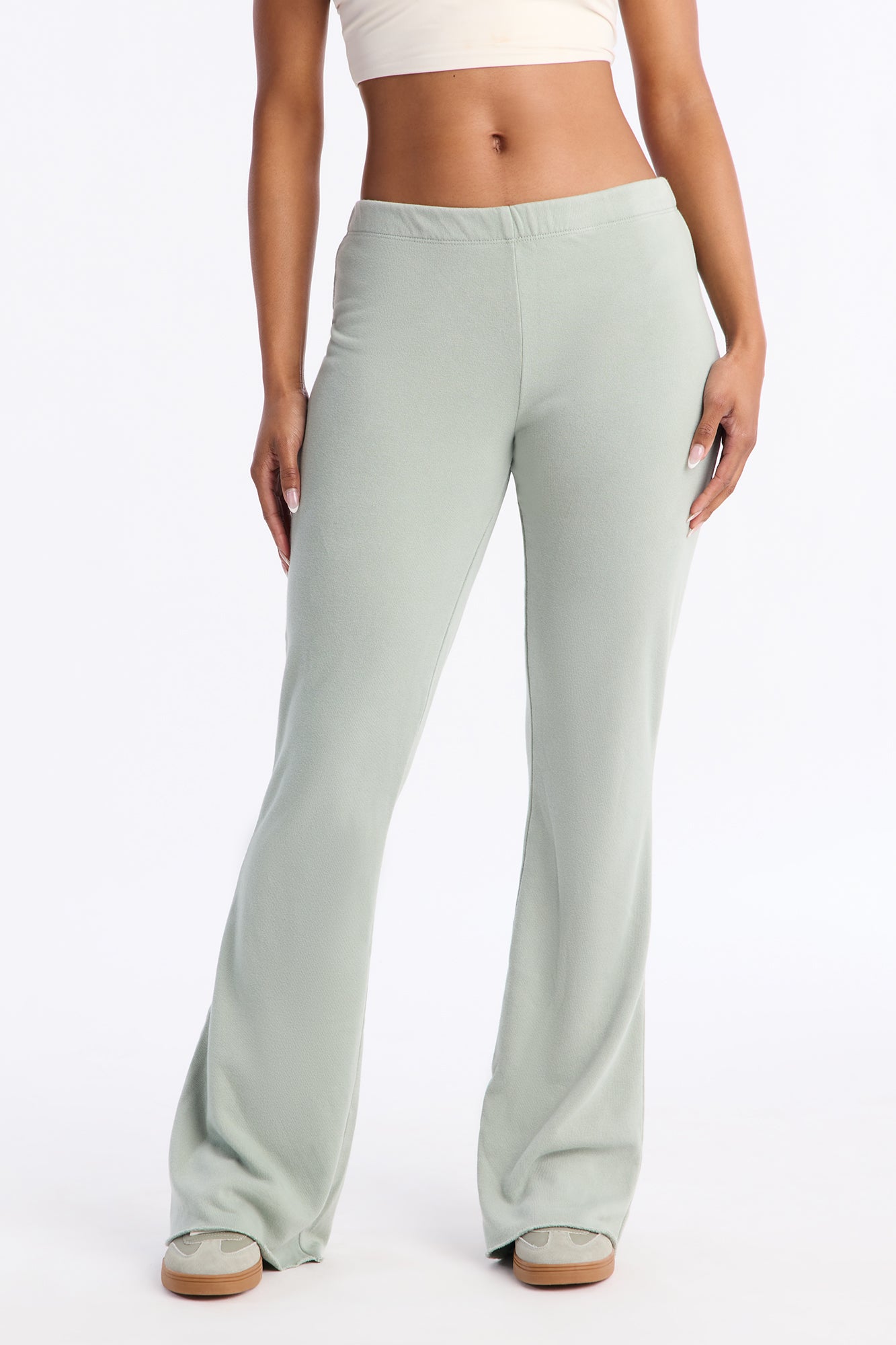 Just Chill Lounge Flare Pant - Sage