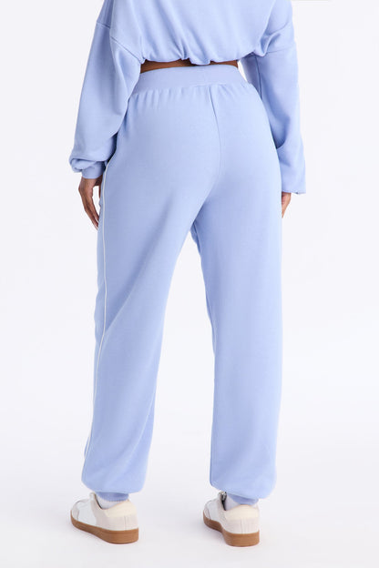 Olivia Fleece Jogger Pants - Periwinkle