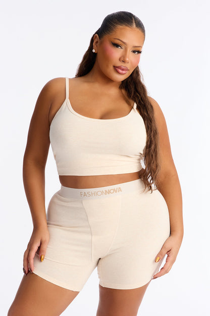 FN Mood Cotton Boxer Brief - Oatmeal