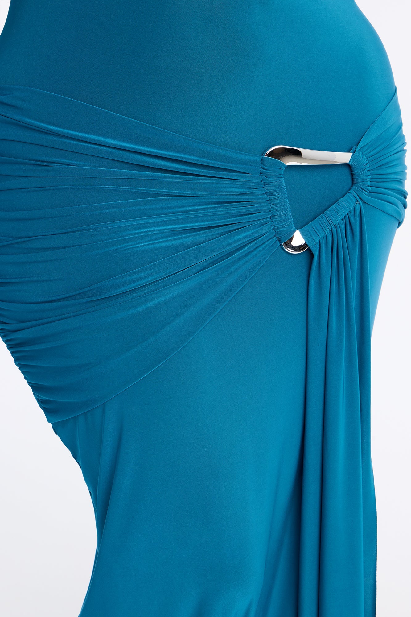 In The Mix Maxi Dress - Teal