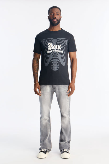 Bone Thugs N Harmony Rib Cage Short Sleeve Shirt - Black