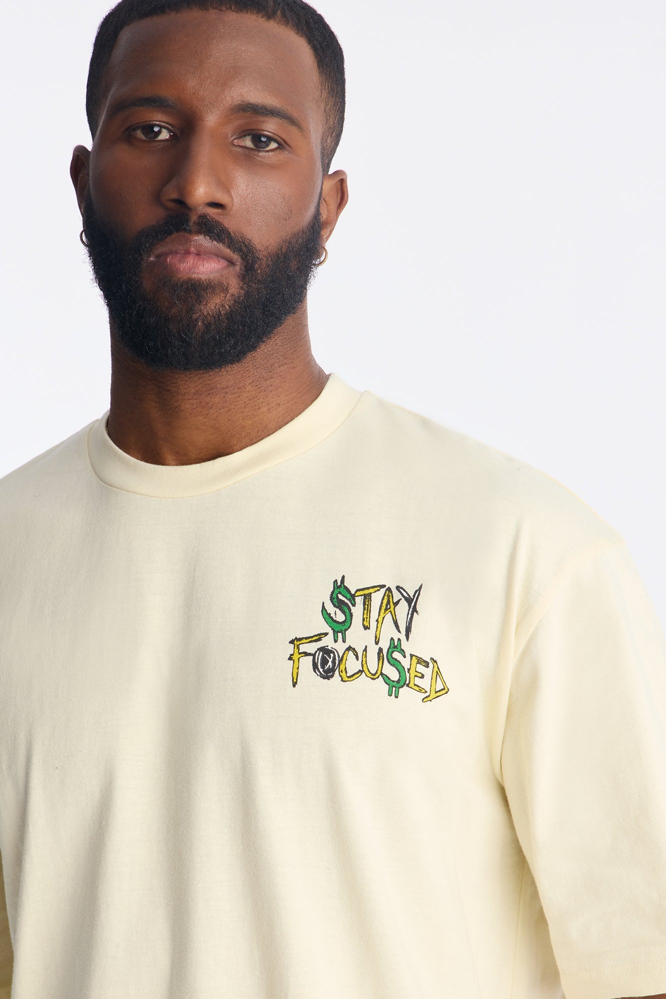 Money On My Mind Short Sleeve Tee - Cream