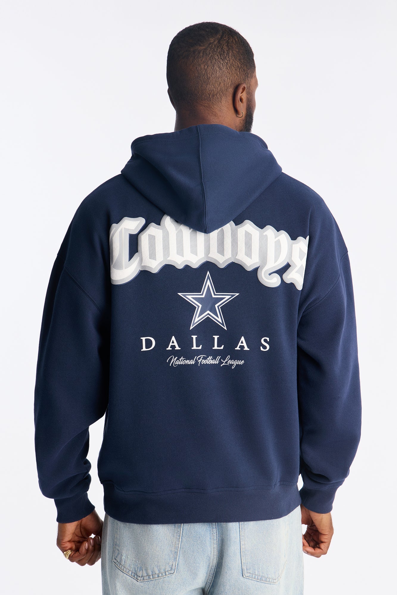 Cowboys Original English Hoodie - Navy