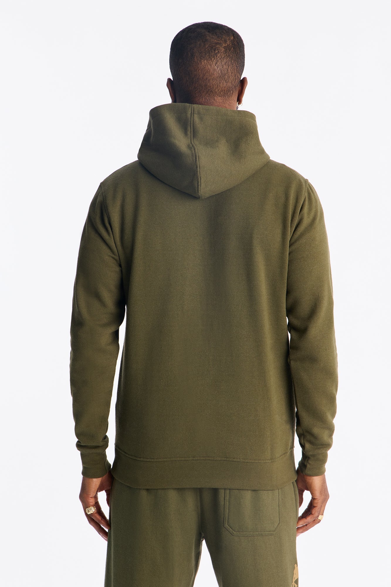 Self Made Champion Patch Hoodie - Green