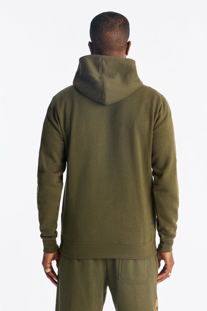 Self Made Champion Patch Hoodie - Green