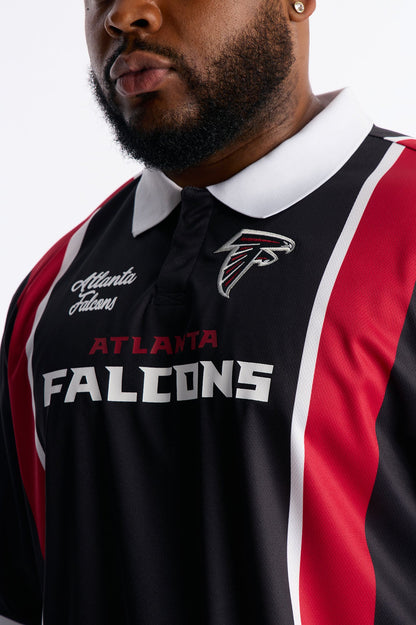 Falcons Soccer Polo - Black