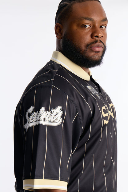 Saints Soccer Polo - Black