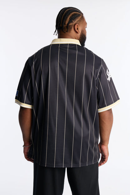 Saints Soccer Polo - Black