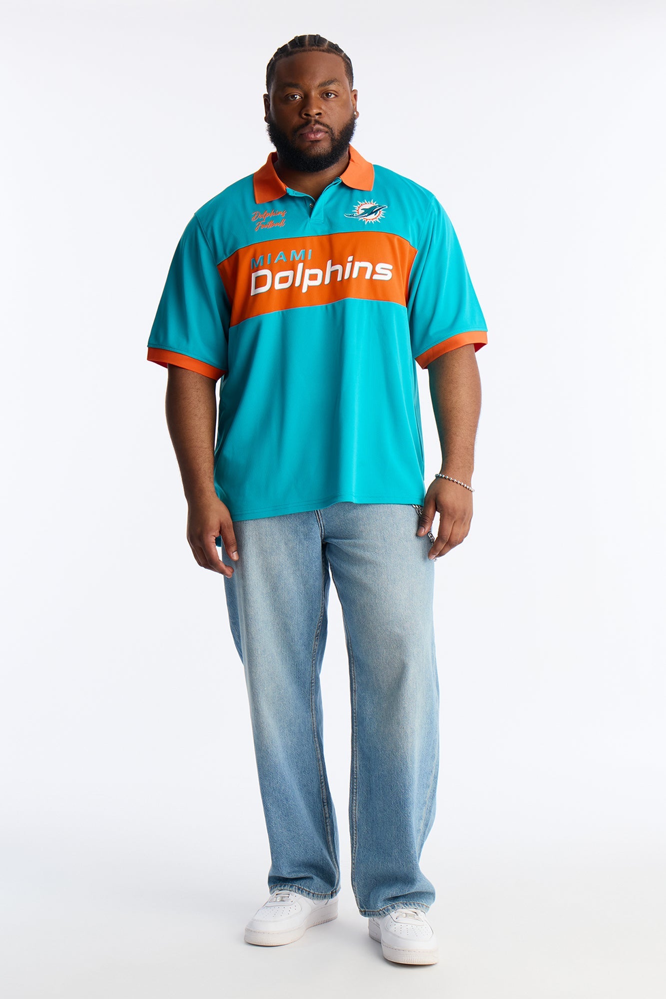 Dolphins Soccer Polo - Teal