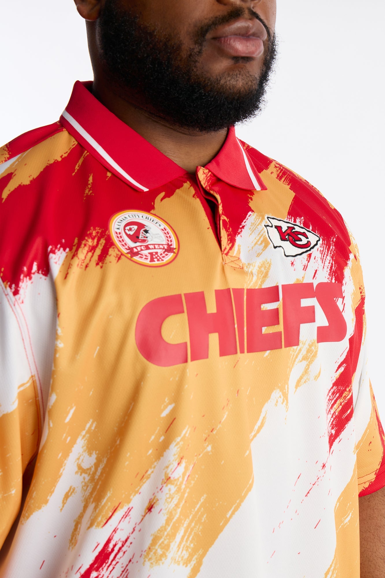 Chiefs Soccer Polo - White