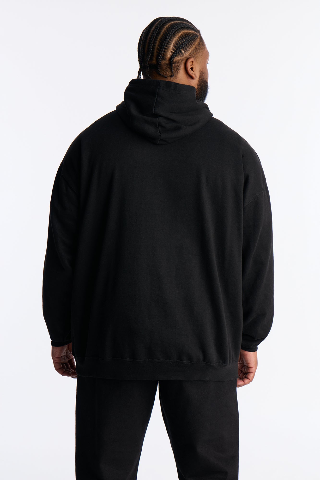 YoungBoy NBA Rhinestone Hoodie - Black