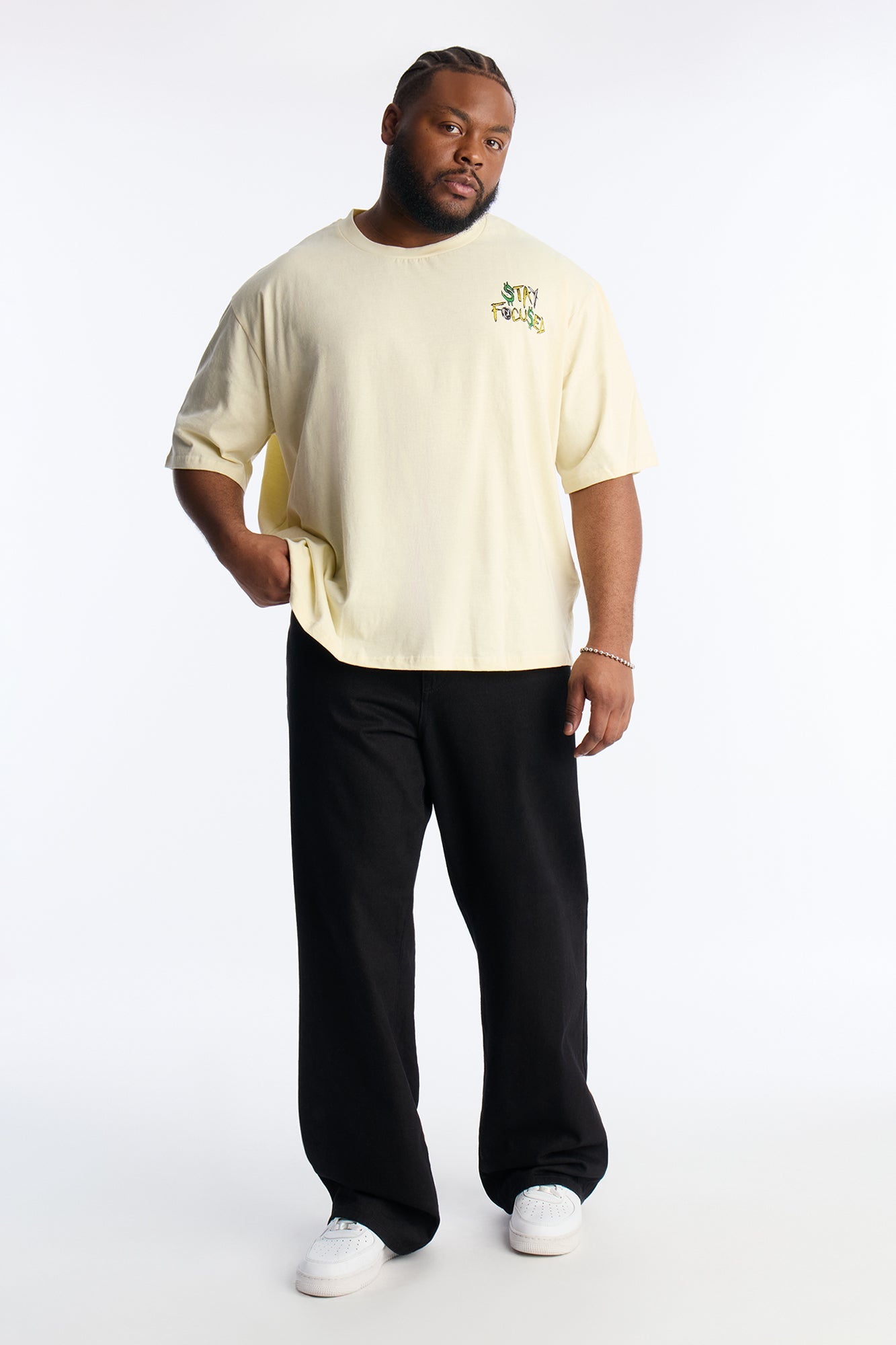Money On My Mind Short Sleeve Tee - Cream