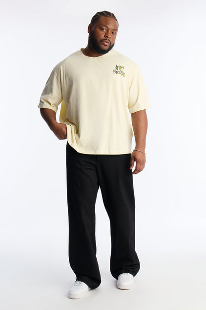 Money On My Mind Short Sleeve Tee - Cream