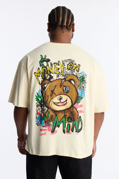 Money On My Mind Short Sleeve Tee - Cream