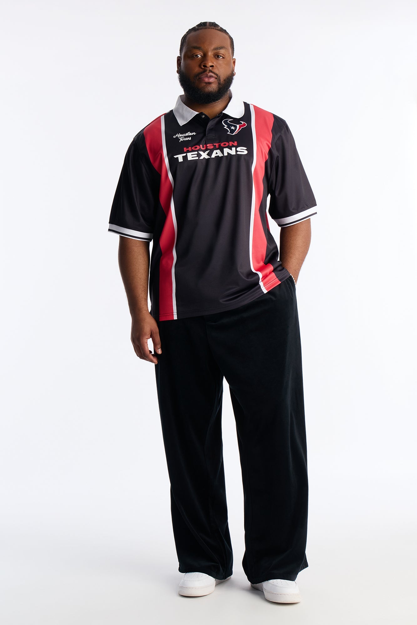 Texans Soccer Polo - Navy