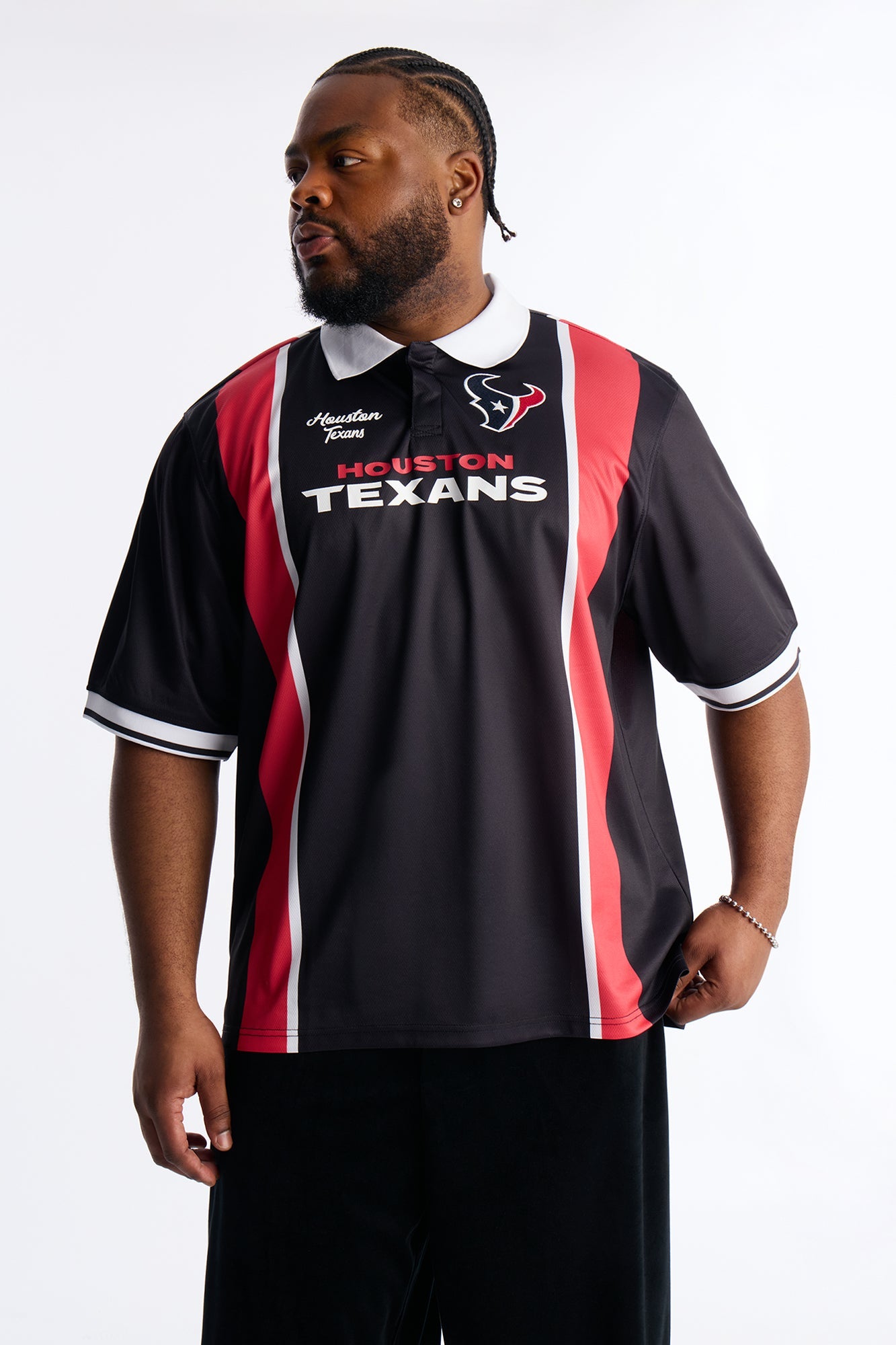 Texans Soccer Polo - Navy