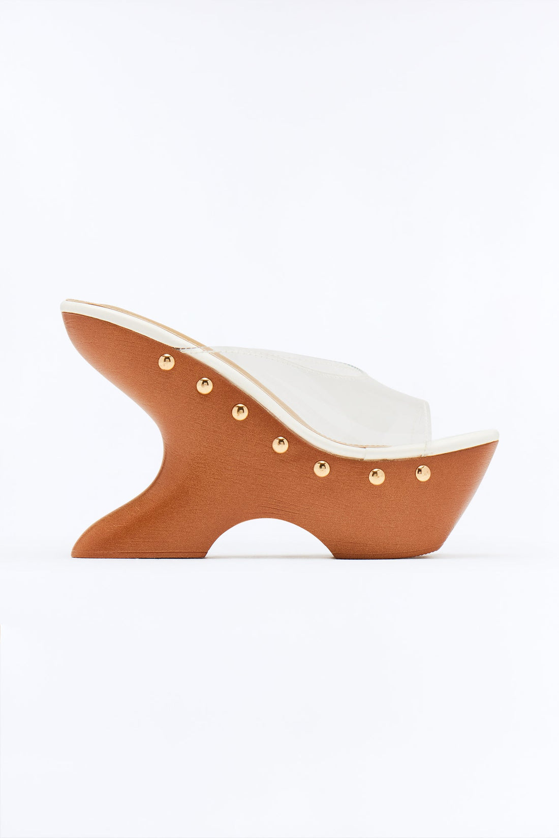 Cal Wood Novelty Wedges - White