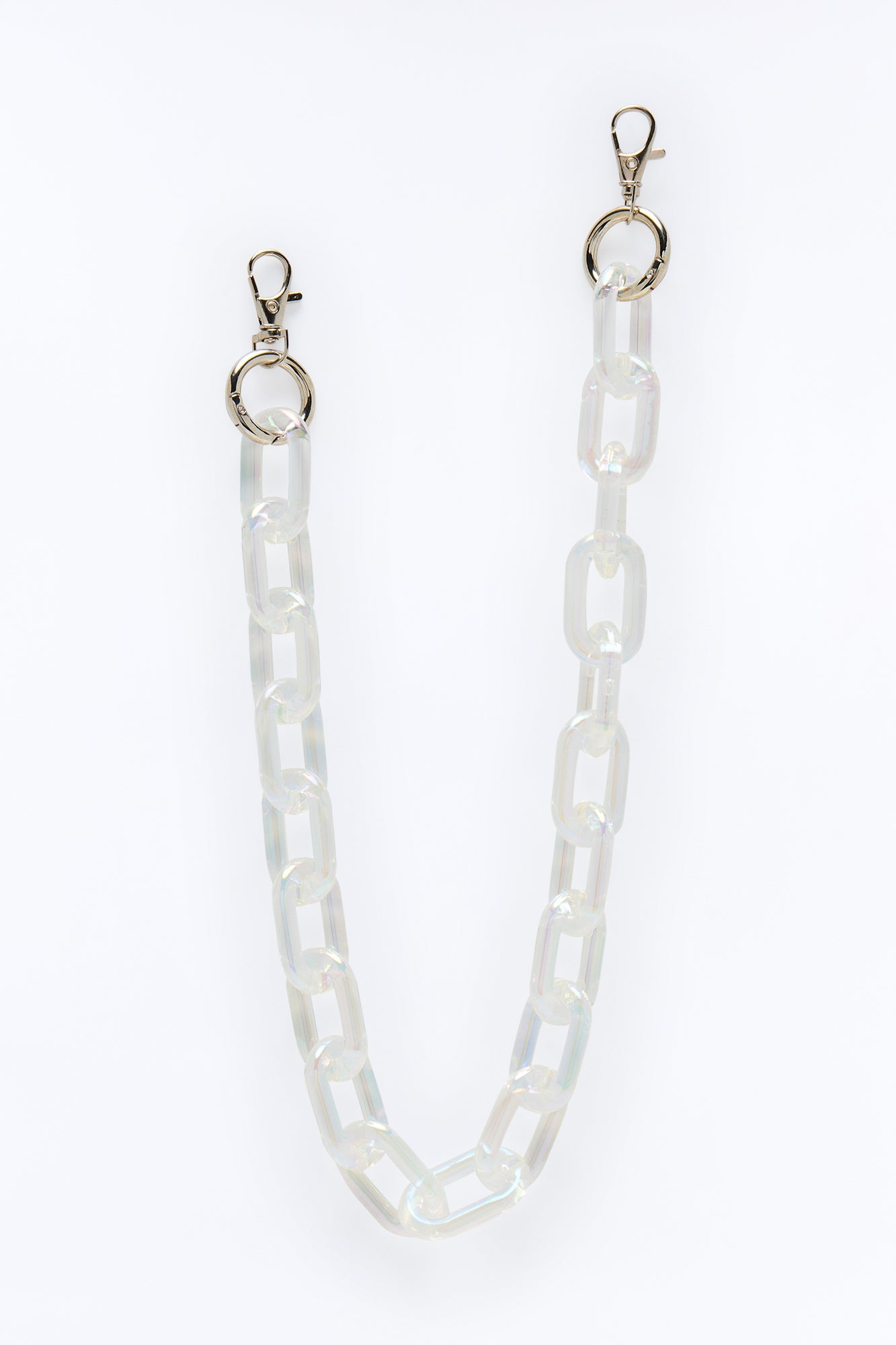 Translucent Link Pant Chain - Iridescent