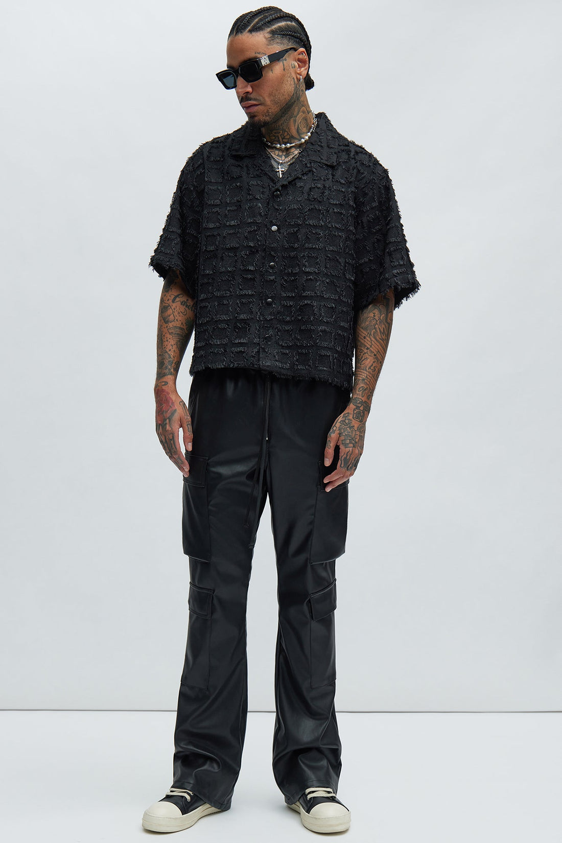 Window Shopping Boxy Shirt - Black