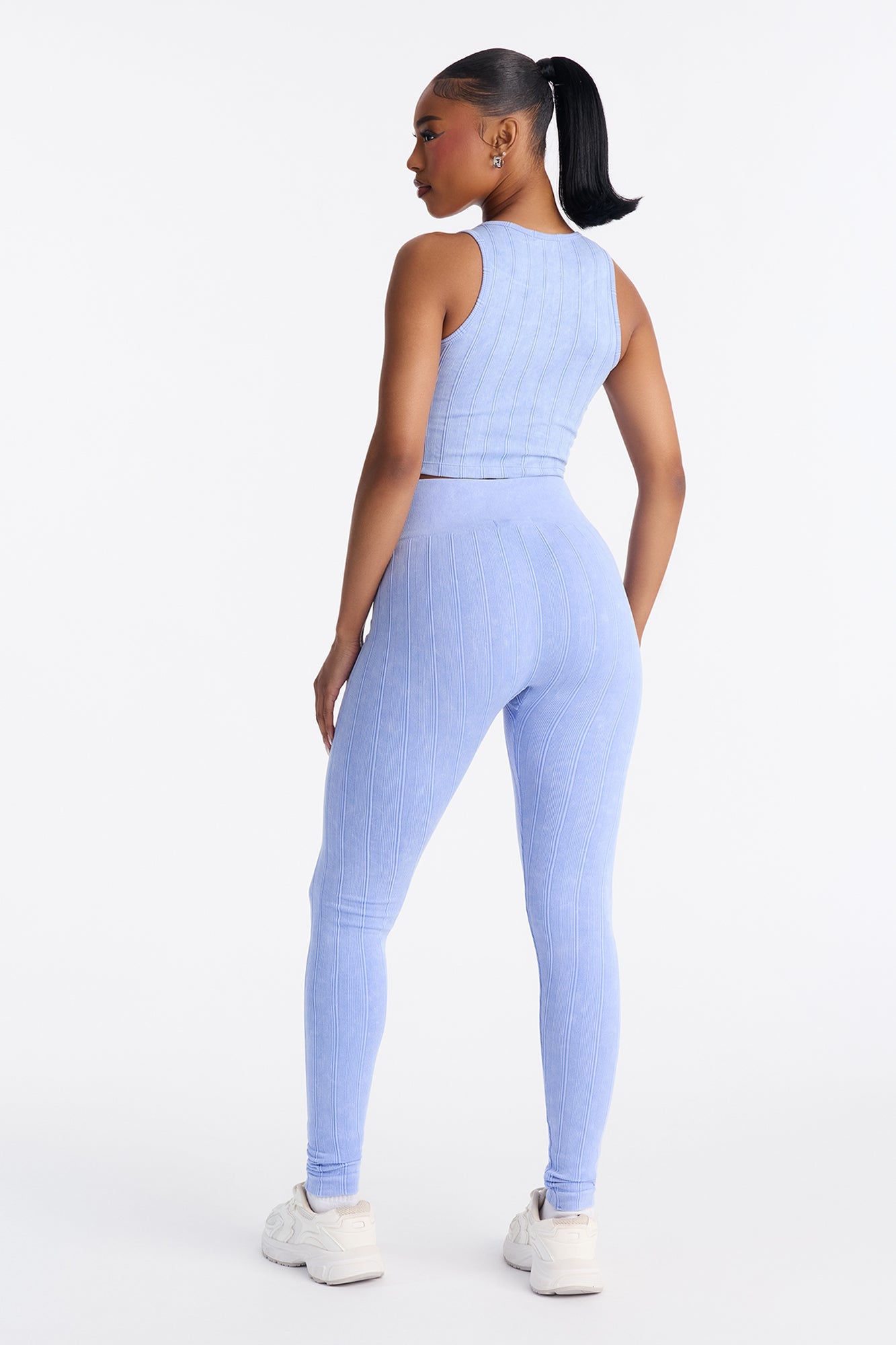 Easy Days Seamless Legging Set - Periwinkle