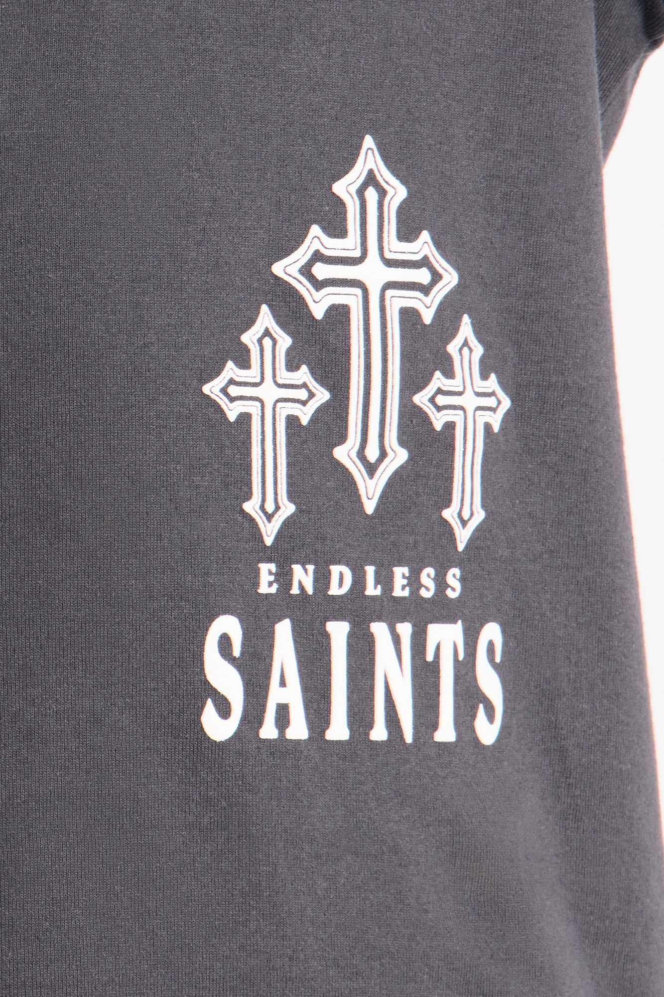 Mini Endless Saints Short Sleeve Front/Back Tee - Black