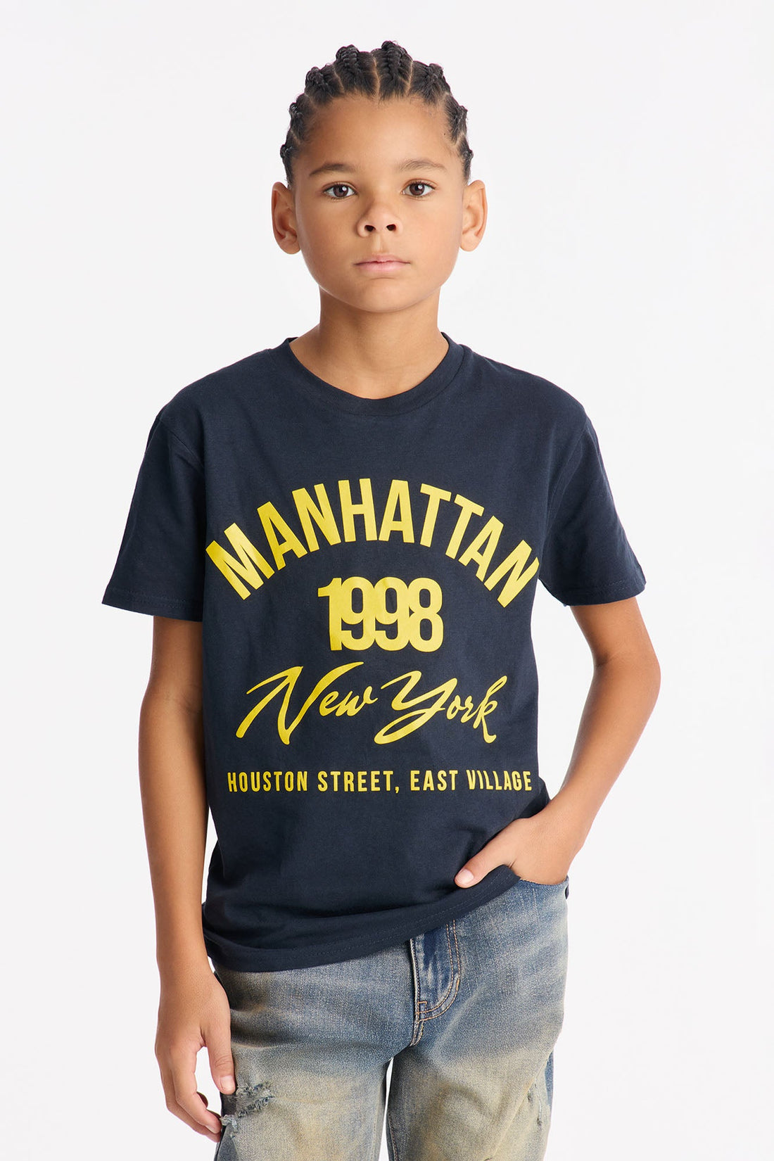 Mini Manhattan 1998 Short Sleeve Tee - Navy