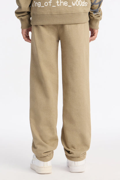 Mini Sacred Rhinestone Pants - Olive