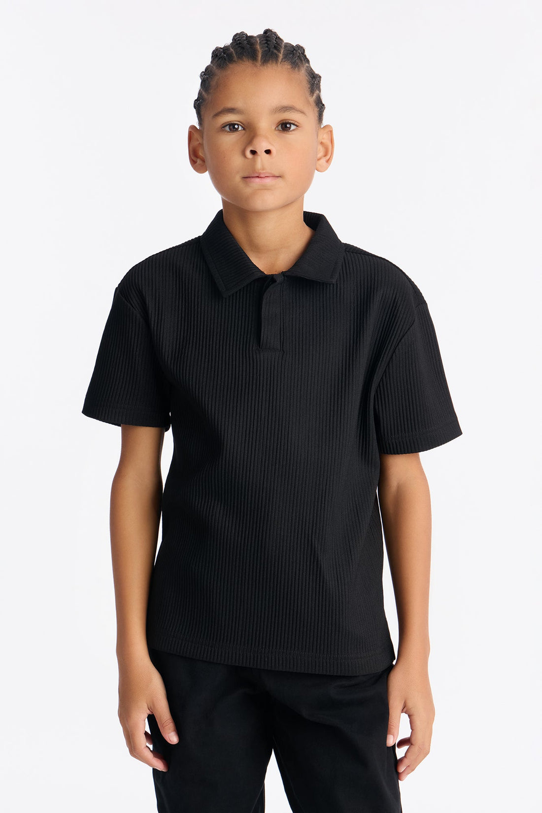 Mini Show Up Polo Shirt - Black