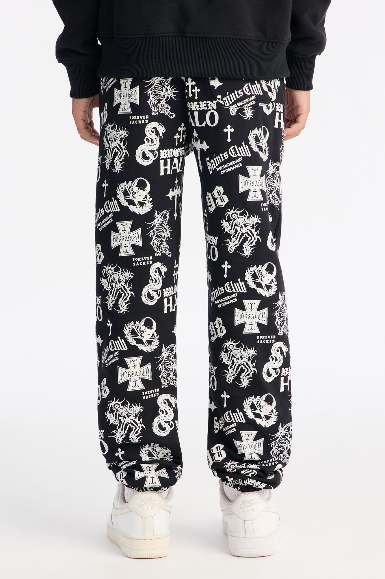 Mini Forsaken Jogger Pants - Black