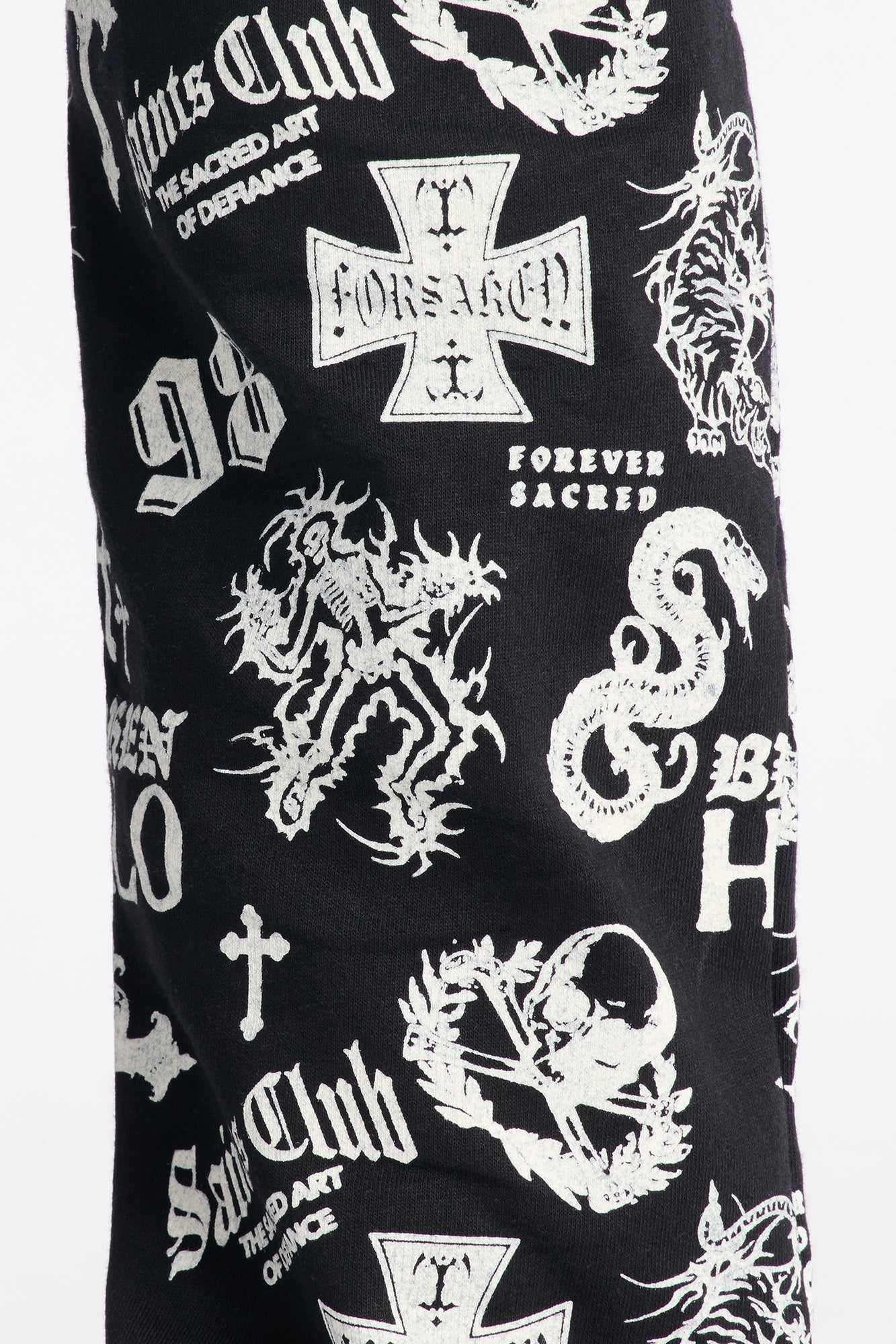 Mini Forsaken Jogger Pants - Black