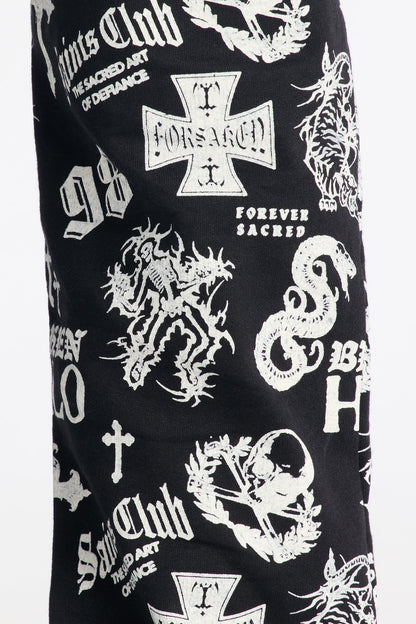 Mini Forsaken Jogger Pants - Black