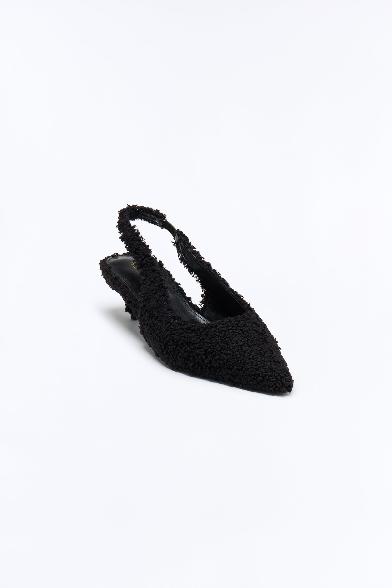 Suku Sherpa Kitten Heel Pumps - Black