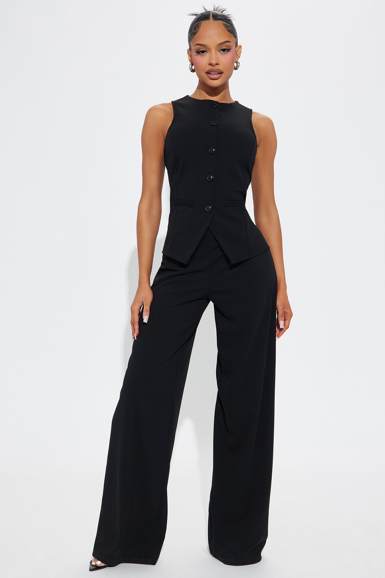 Quiet Luxury Jumpsuit - Black