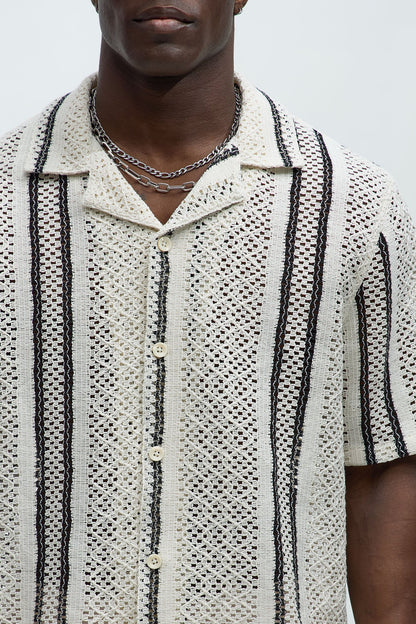 Flashbacks Shirt - White/Black