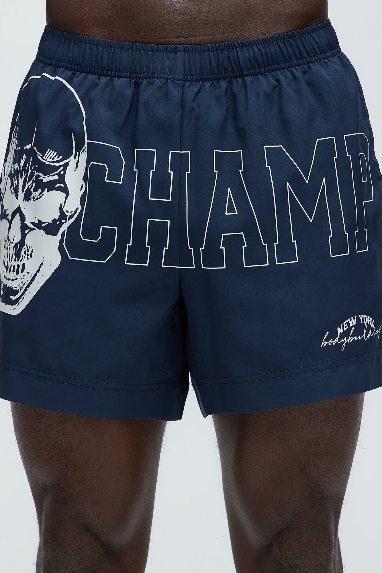 NY Champ Active Mid Short - Navy