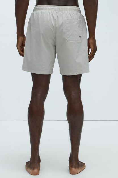 Montez Stretch Swim Trunk 7″ - Stone