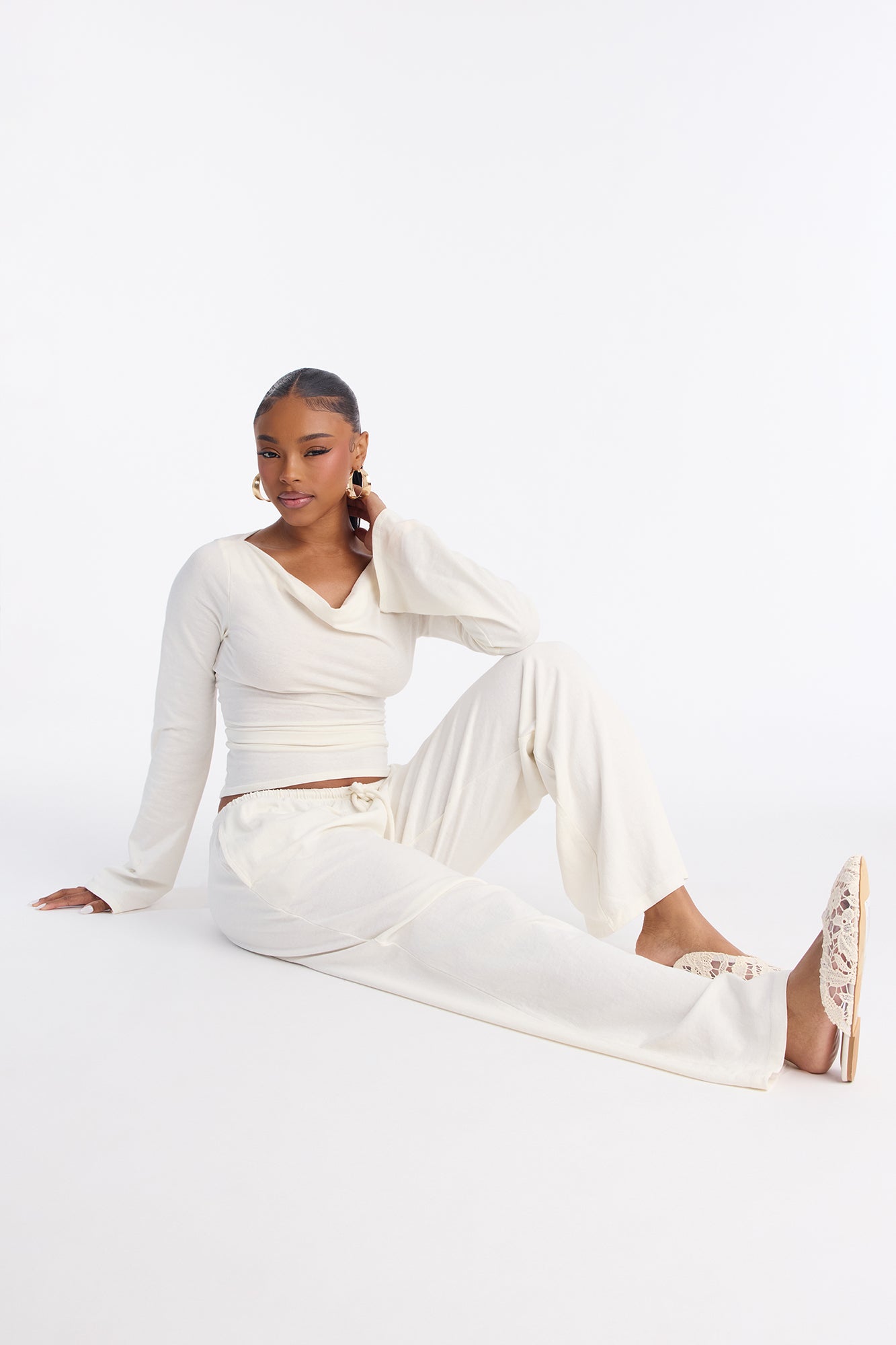 Laying Low Lounge Pant - Off White
