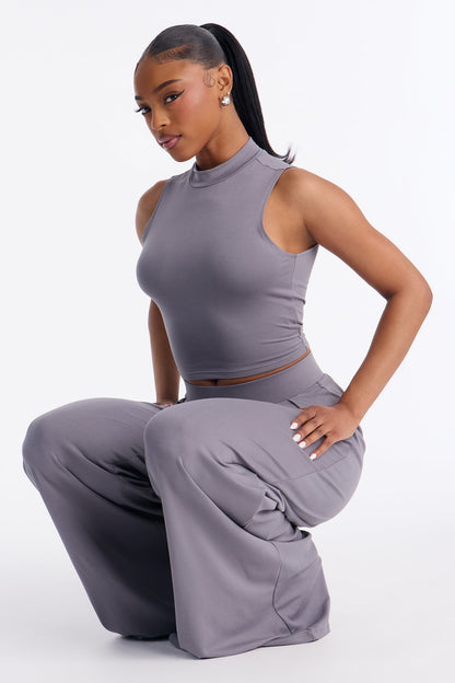 Endless Moment Pant Set - Grey