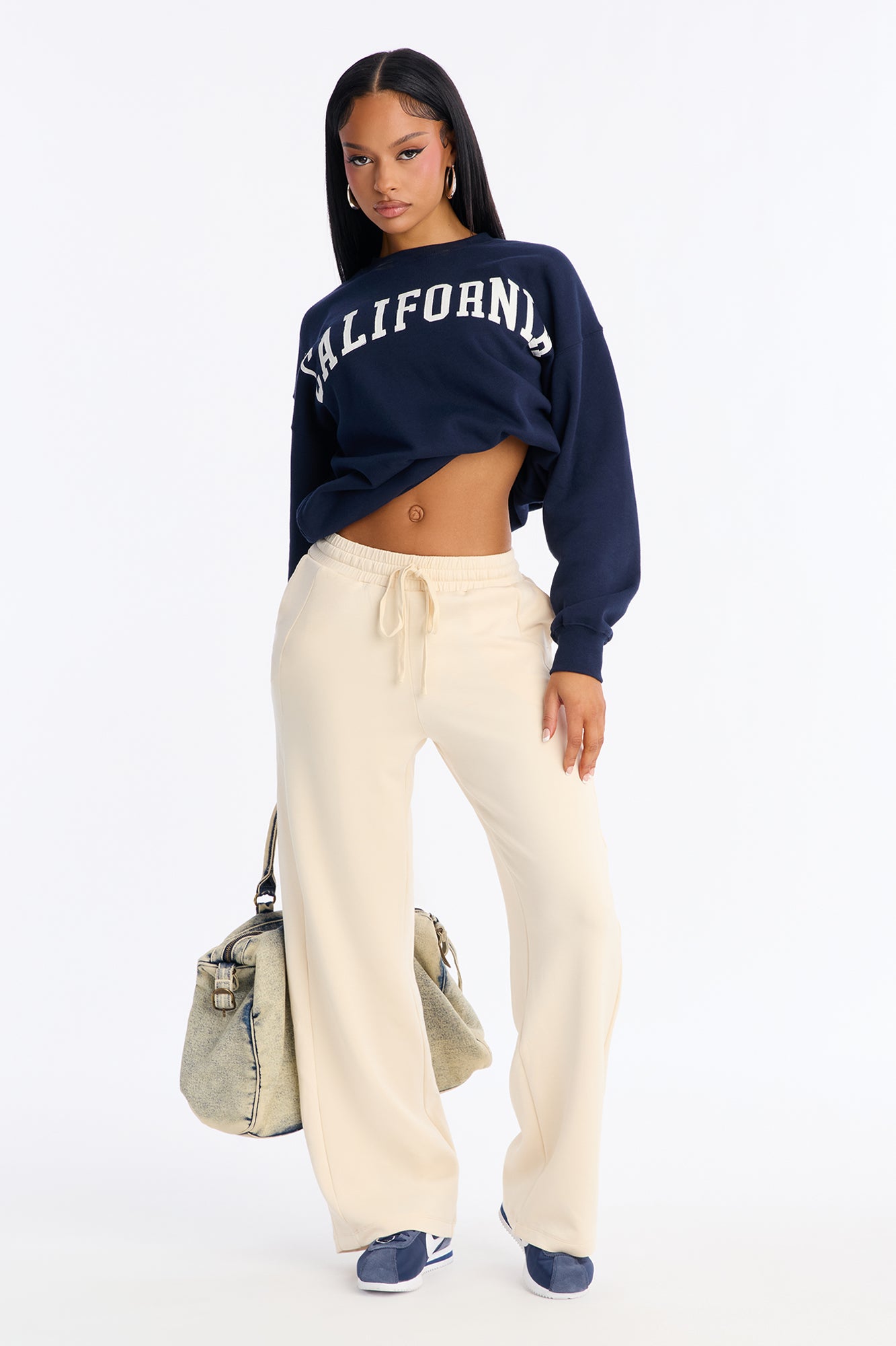 Sunday Reset Lounge Pant - Cream