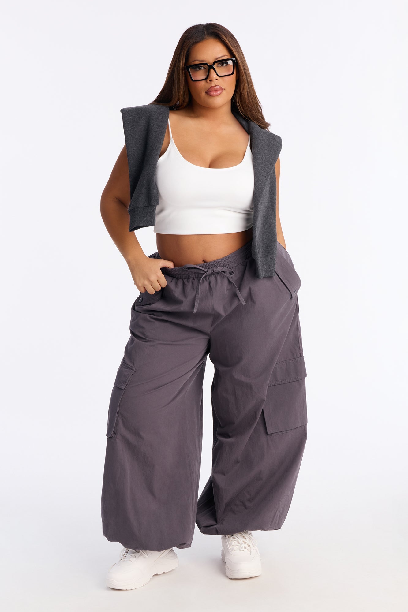 Off Duty Twill Cargo Jogger Pant 31″ - Charcoal