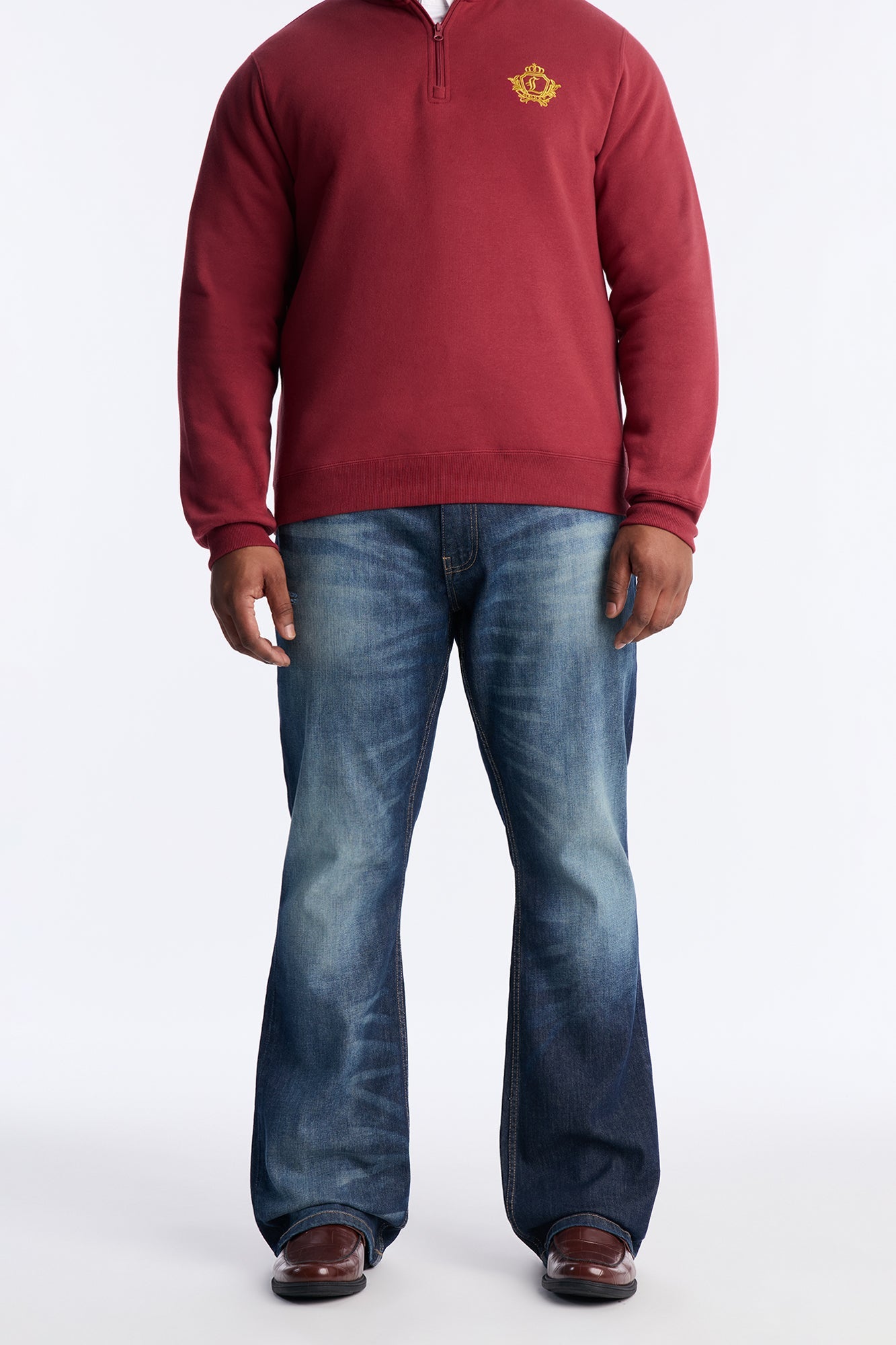 Stacked Skinny Flare Wasco Jean - Dark Wash