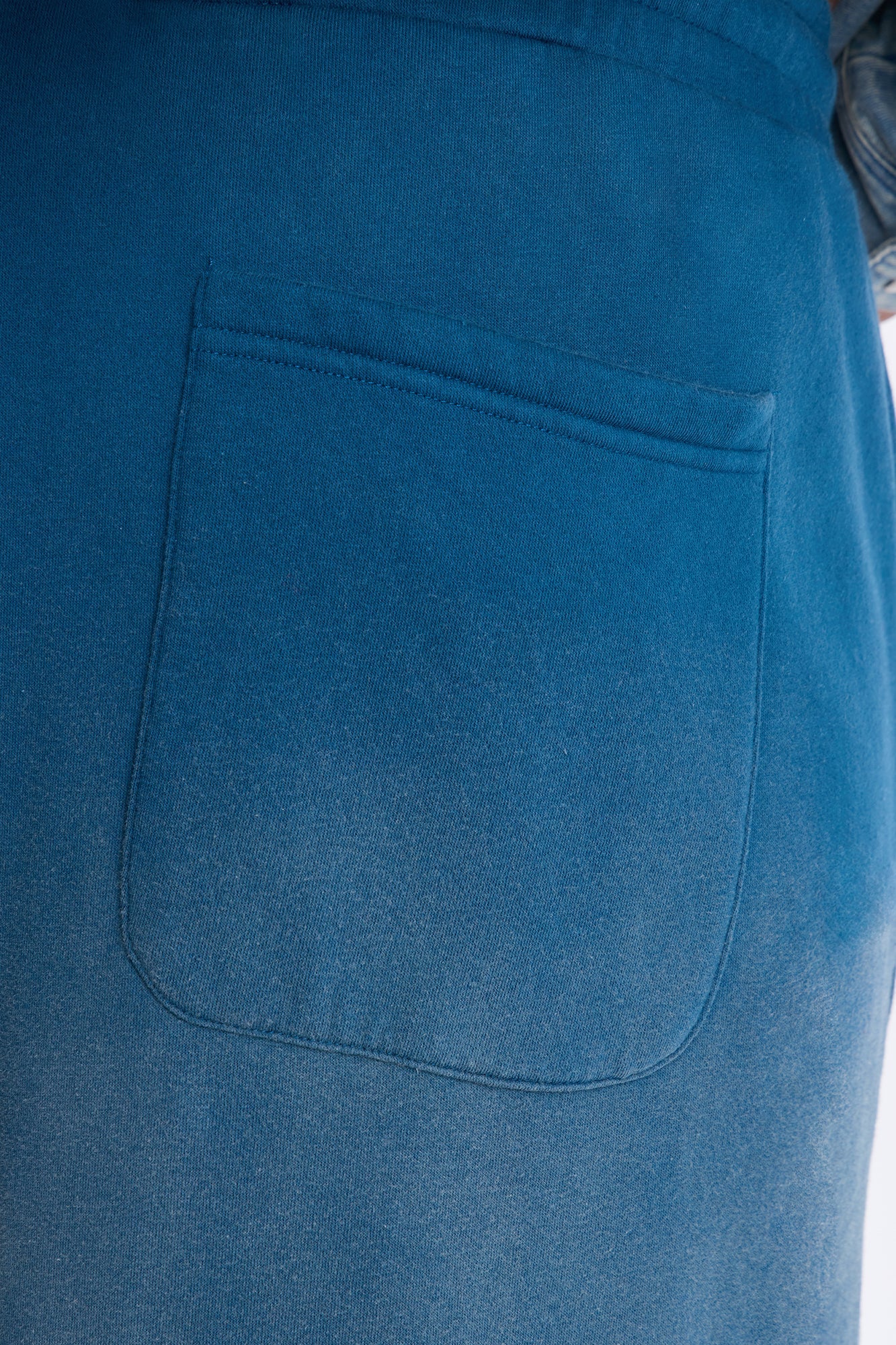 Wide Leg Carpenter Sweatpants - Blue