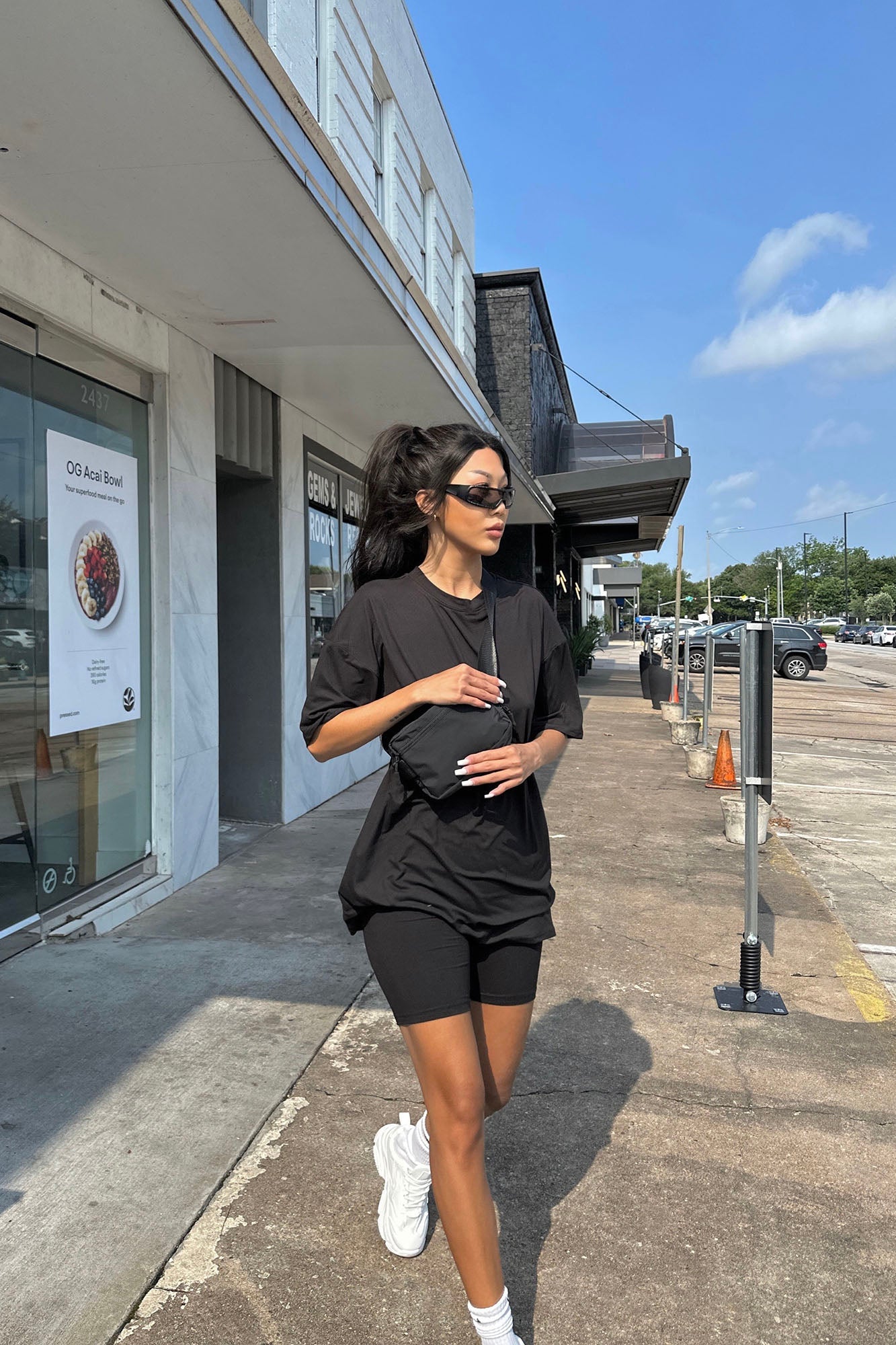 Weekend Vibes Short Set - Black