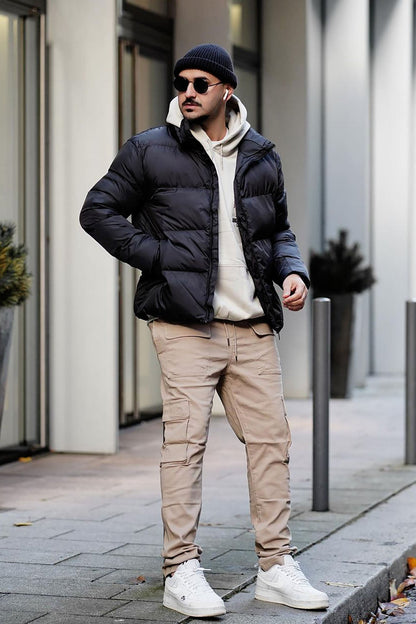 Cadet Utility Slim Cargo Pants - Khaki