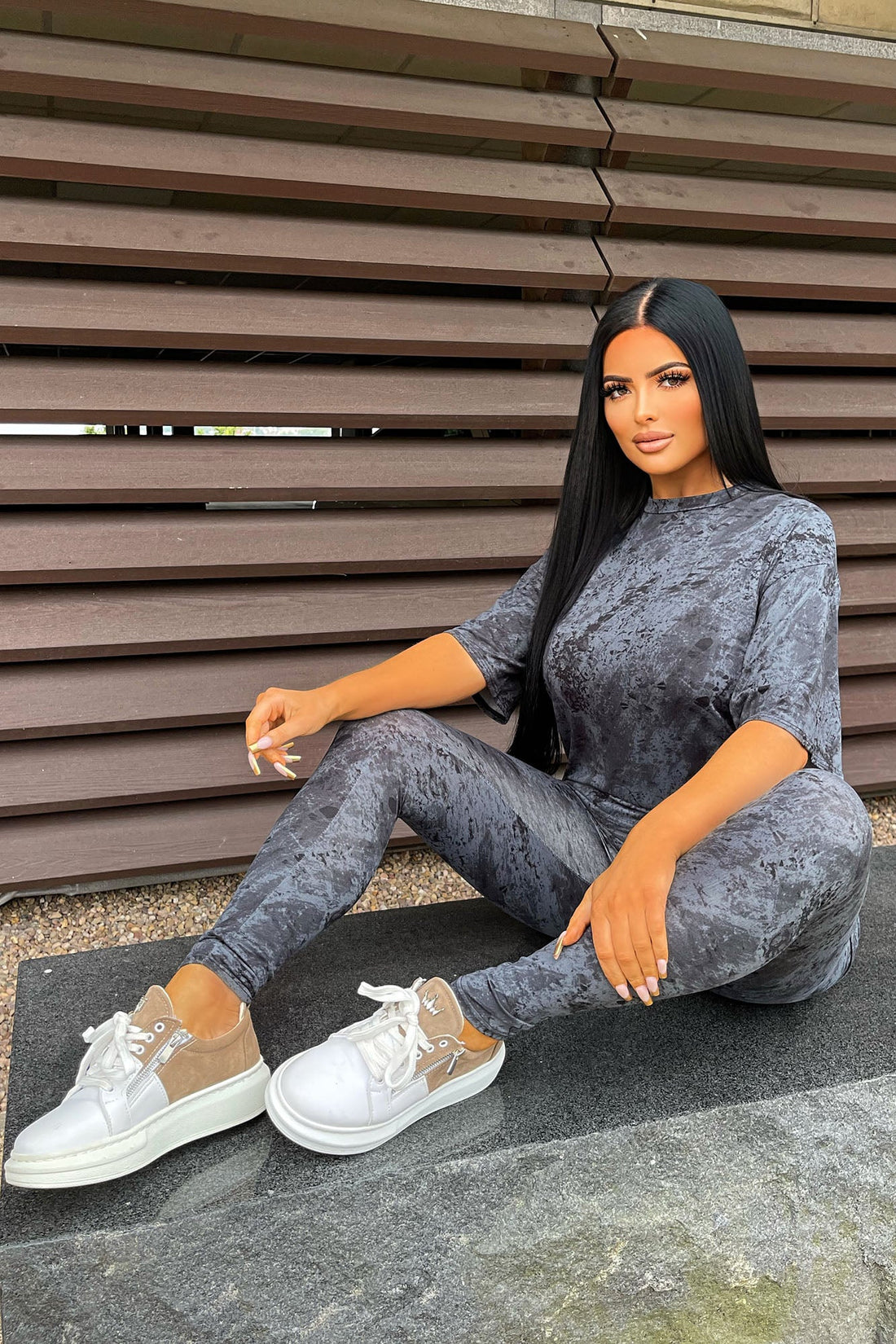 Chelsea Legging Set - Black