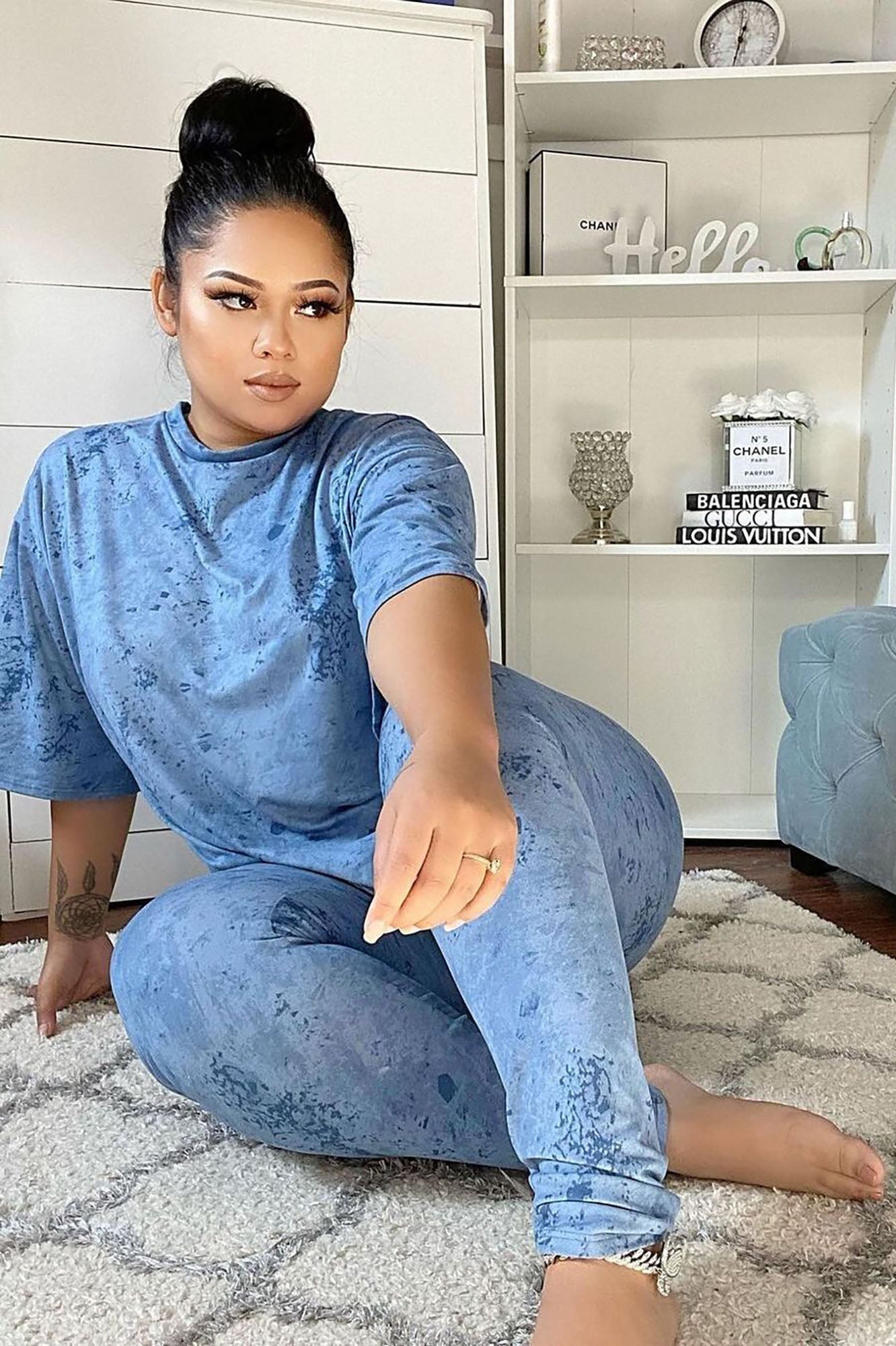 Chelsea Legging Set - Blue