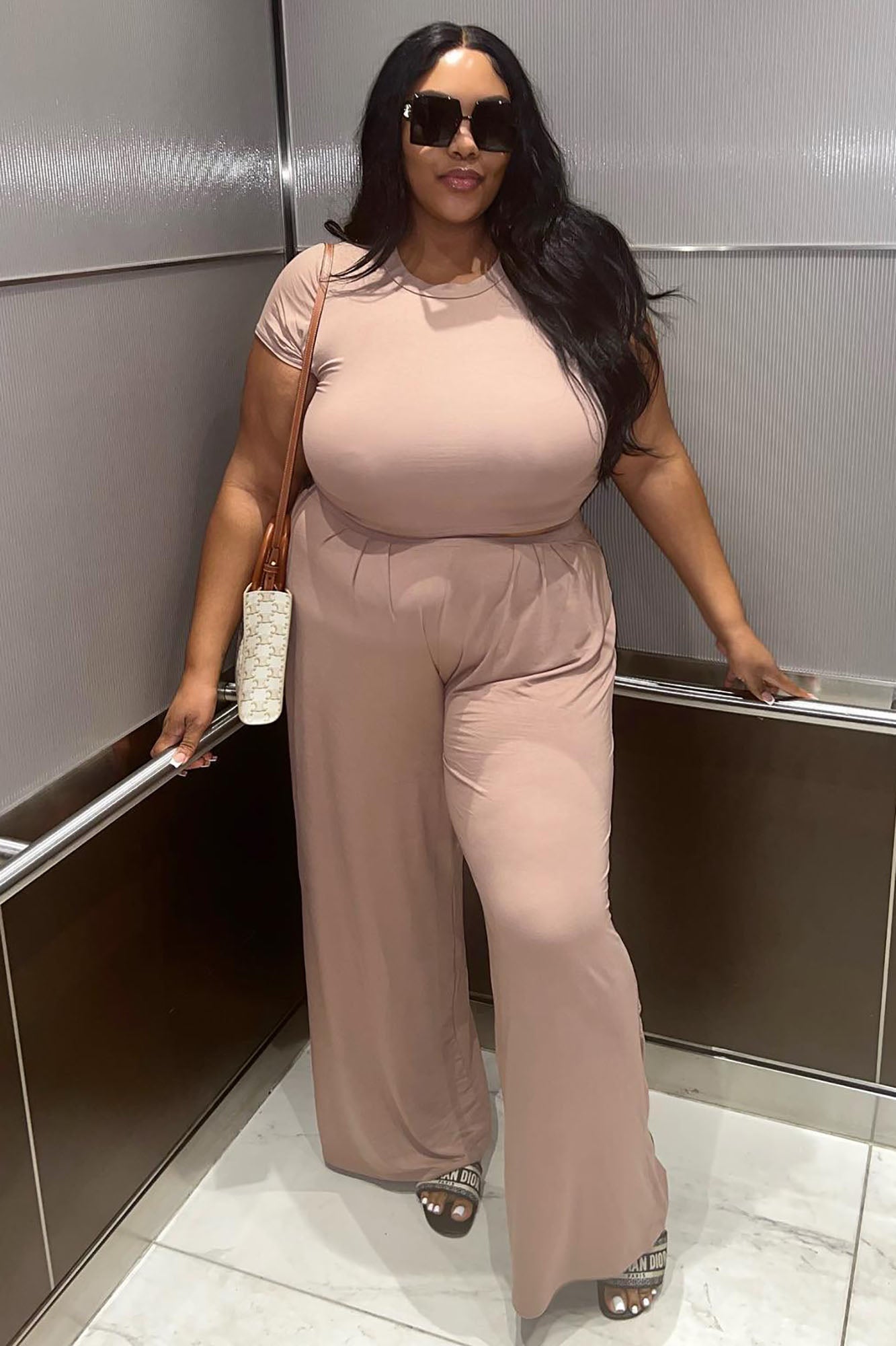 Chosen One Pant Set - Taupe