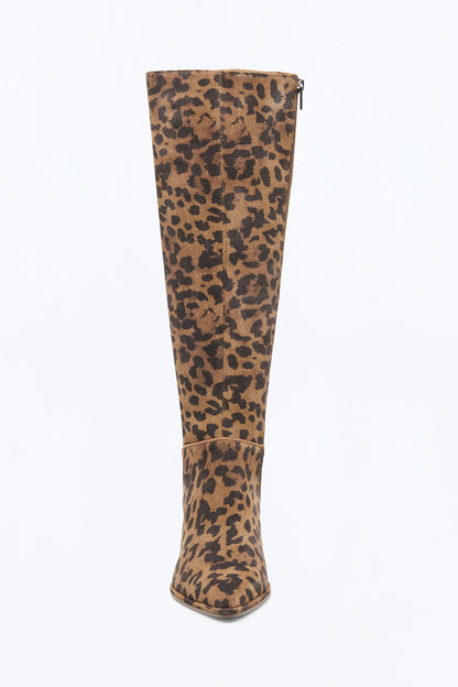 Dolce Vita Aldy Suede Boots - Leopard