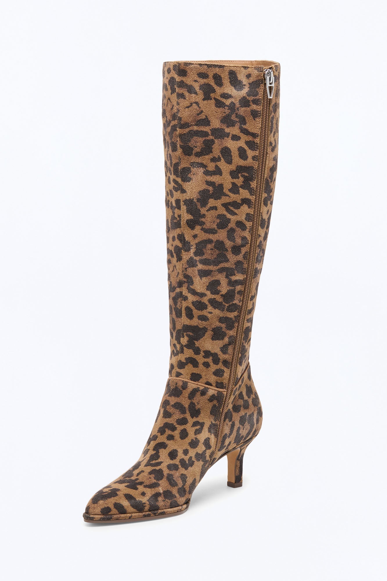 Dolce Vita Aldy Suede Boots - Leopard